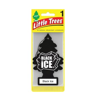 LITTLE TREE CAR FRESHNER LEAVE BLACK ICE LITTLE TREE CAR FRESHNER LEAVE BLACK ICE