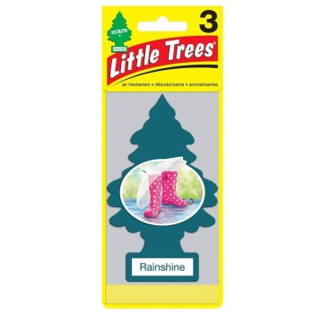 LITTLE TREE CAR FRESHNER RAINSHINE LITTLE TREE CAR FRESHNER RAINSHINE