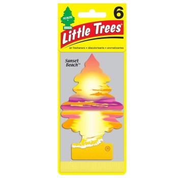 LITTLE TREE CAR SUNSET BEACH LITTLE TREE CAR SUNSET BEACH