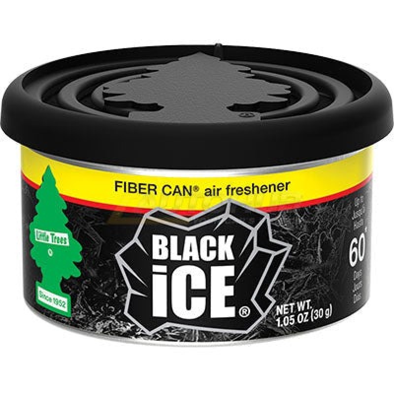 LITTLE TREE CAR FRESHNER CAN BLACK ICE 4PK LITTLE TREE CAR FRESHNER CAN BLACK ICE 4PK