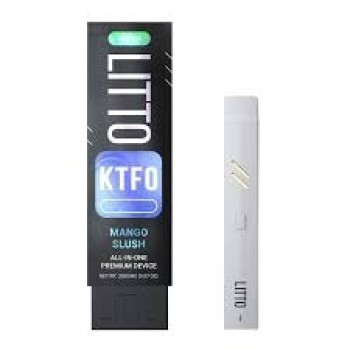 LITTO INDICA KTFO MANGO SLUSH THC A LITTO INDICA KTFO MANGO SLUSH THC A