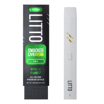 LITTO SMACKED HYBRID LIVE RESIN WHITE RUNTZ LITTO SMACKED HYBRID LIVE RESIN WHITE RUNTZ