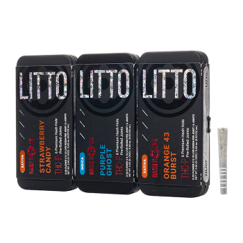 LITTO PREROLLS THC-P 5PK OF 6 STRAWBERRY CANDY LITTO PREROLLS THC-P 5PK OF 6 STRAWBERRY CANDY