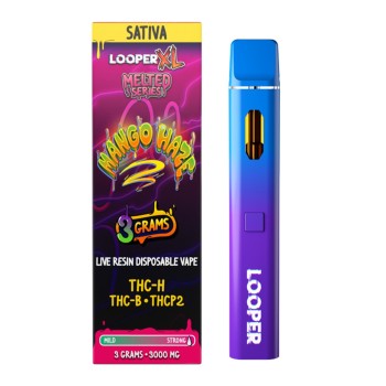 LOOPER XL LIVE RESIN 3GM THC-B THCP2 MELTED SERIES LOOPER XL LIVE RESIN 3GM THC-B THCP2 MELTED SERIES
