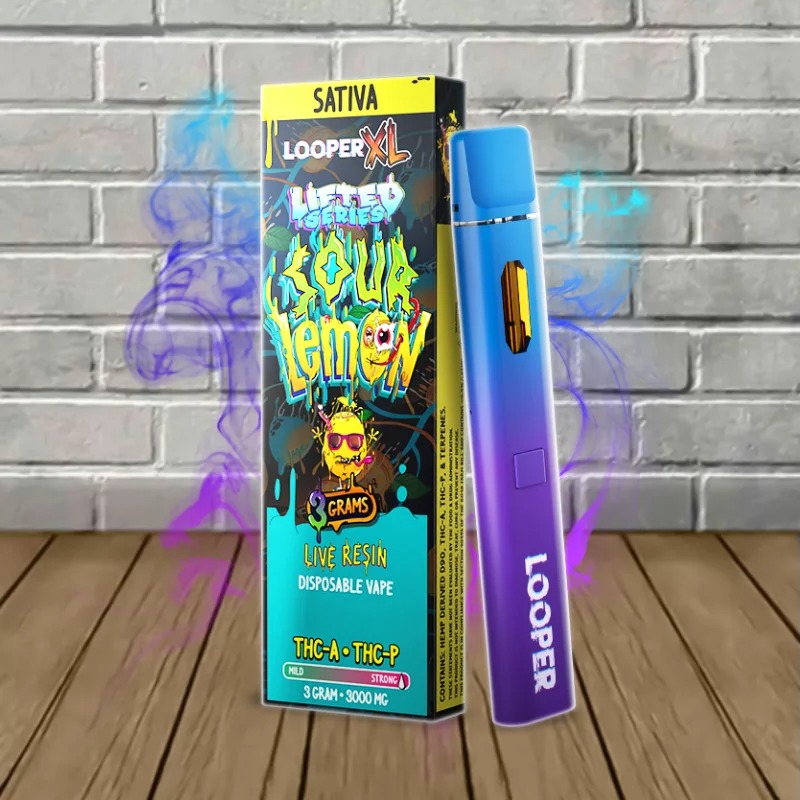 LOOPER XL LIVE RESIN SATIVA 3GM D90 THC-A THC-P SATIVA LIFTED SERIES LOOPER XL LIVE RESIN SATIVA 3GM D90 THC-A THC-P SATIVA LIFTED SERIES