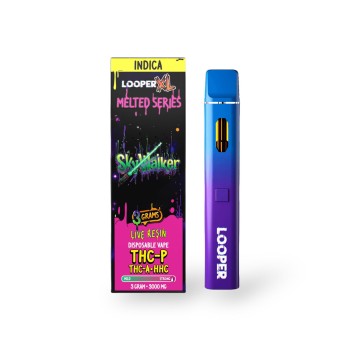LOOPER XL LIVE RESIN 3GM THC-A  THC-P HHC INDICA LOOPER XL LIVE RESIN 3GM THC-A  THC-P HHC INDICA