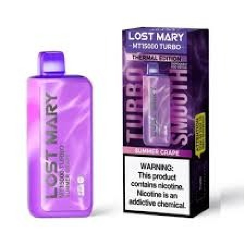 LOST MARY MT 15000 SUMMER GRAPE LOST MARY MT 15000 SUMMER GRAPE