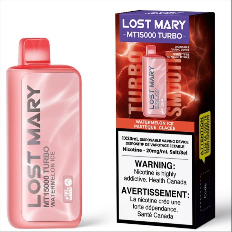 LOST MARY MT 15000 WATERMELON ICE LOST MARY MT 15000 WATERMELON ICE