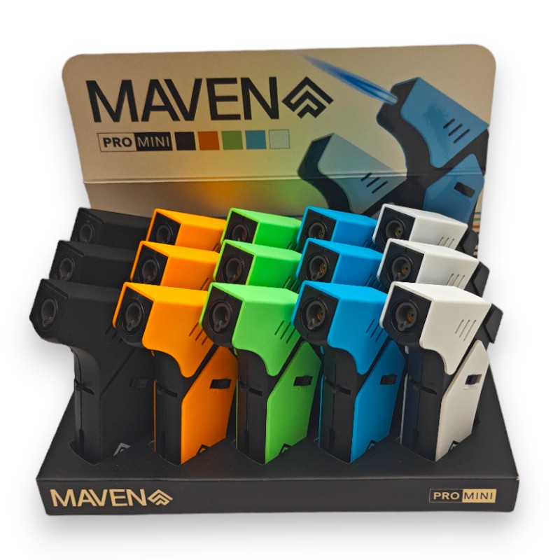 MAVEN PRO MINI 15PC LIGHTERS MAVEN PRO MINI 15PC LIGHTERS