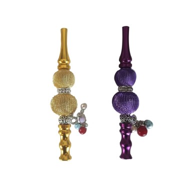 METAL HP 6IN W MARBLE & HOOKAH TIPS 12CT METAL HP 6IN W MARBLE & HOOKAH TIPS 12CT