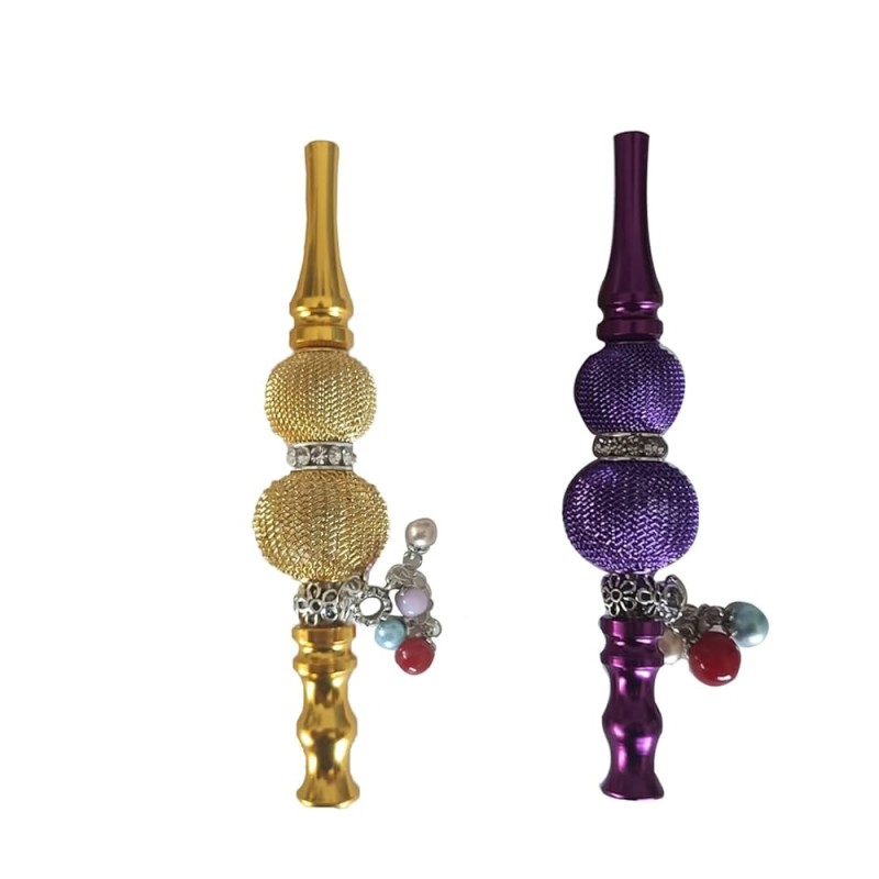 METAL HP 6IN W MARBLE & HOOKAH TIPS 12CT METAL HP 6IN W MARBLE & HOOKAH TIPS 12CT