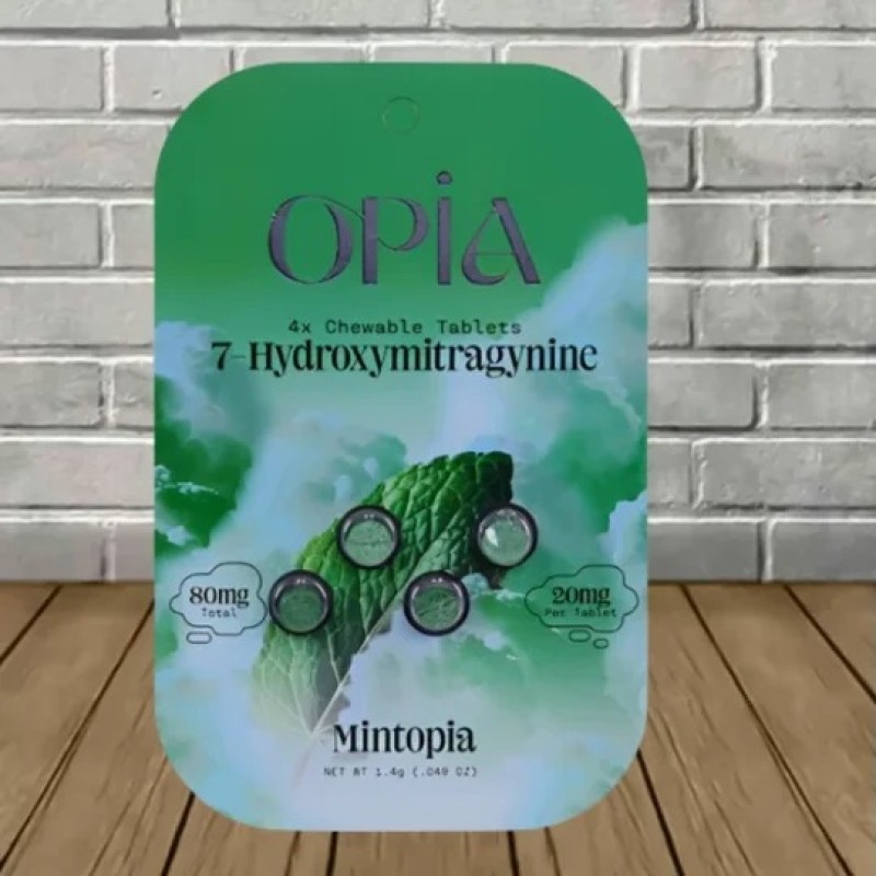 OPIA 7 HYDROXY 10PK OF 4 TAB 20MG MINTOPIA OPIA 7 HYDROXY 10PK OF 4 TAB 20MG MINTOPIA