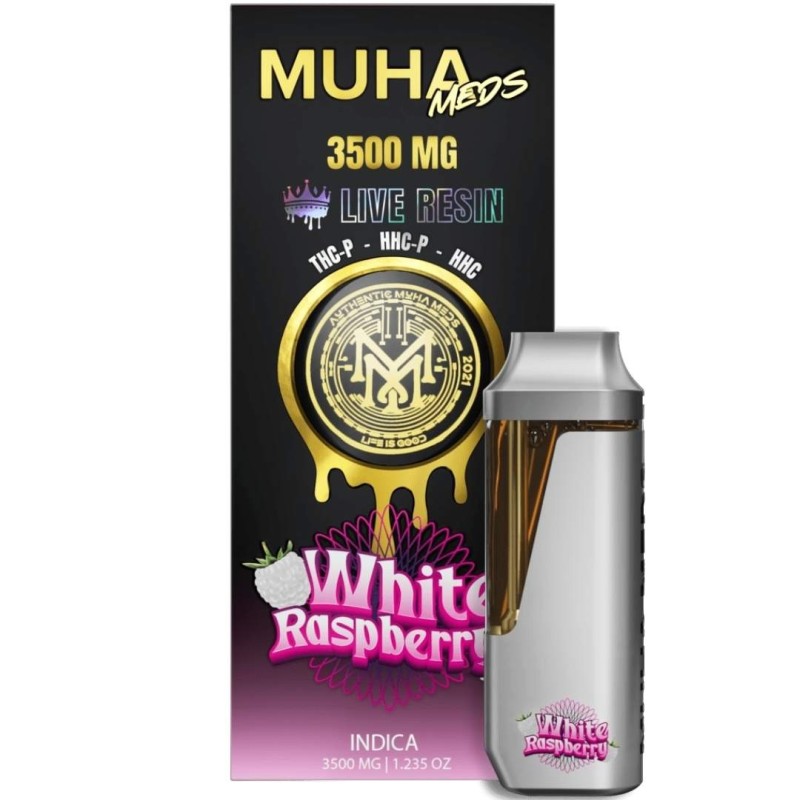 MUHA MEDS LIVE 3.5GM HYBRID WHITE RASPBERRY MUHA MEDS LIVE 3.5GM HYBRID WHITE RASPBERRY
