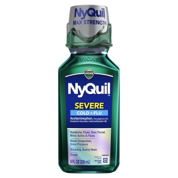 NYQUIL SEVRER COLD FLU 8OZ NYQUIL SEVRER COLD FLU 8OZ