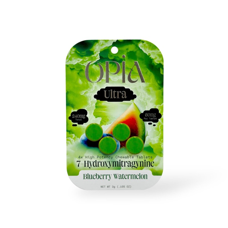 OPIA 7 HYDROXY 10PK OF 4 TAB 60MG BLUEBERRY WATERMELON OPIA 7 HYDROXY 10PK OF 4 TAB 60MG BLUEBERRY WATERMELON