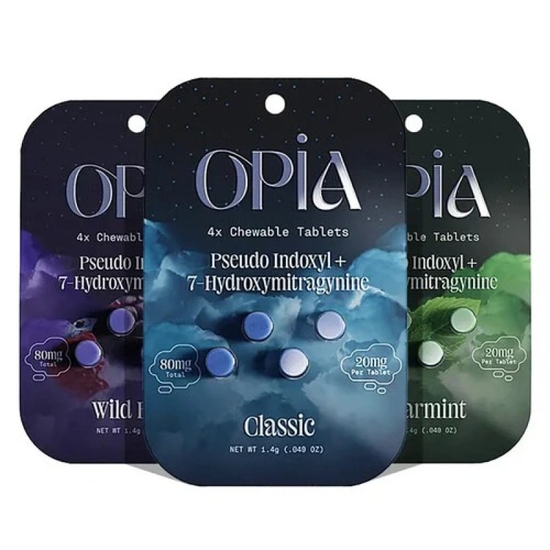 OPIA PSEUDOINDOXYL + 7 HYDROXY 20MG 4TAB / 10 WILD BERRY OPIA PSEUDOINDOXYL + 7 HYDROXY 20MG 4TAB / 10 WILD BERRY