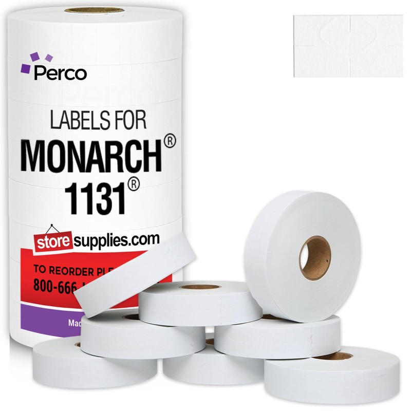 PERCO WHITE PRICING LABELS PERCO WHITE PRICING LABELS