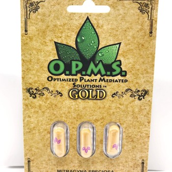 OPMS GOLD CAPS 3CT 10 PK OPMS GOLD CAPS 3CT 10 PK
