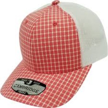PLAID CAMBRIDGE TRUCKER CAP PB 253 PLAID CAMBRIDGE TRUCKER CAP PB 253
