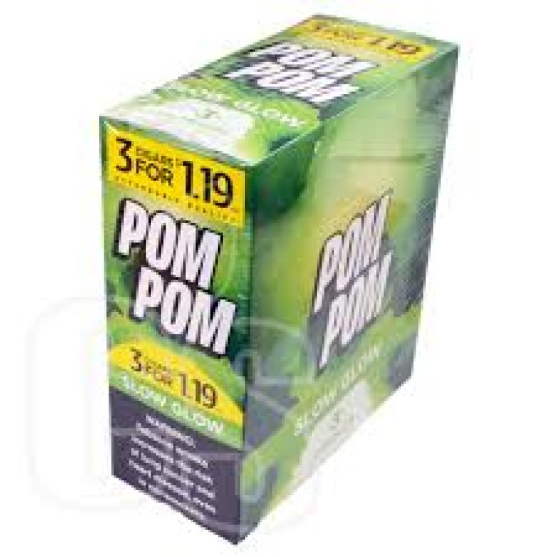 POM POM CIGARILLOS 3/1.19 SLOW GLOW POM POM CIGARILLOS 3/1.19 SLOW GLOW