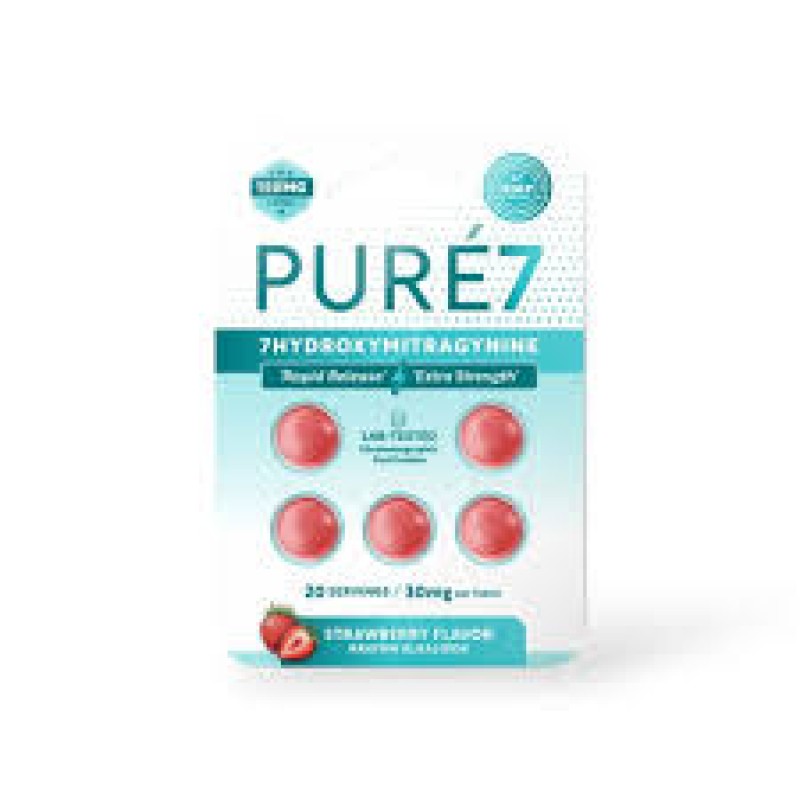 PURE 7 HYDROXY 30MG 3TAB STRAWBERRY PURE 7 HYDROXY 30MG 3TAB STRAWBERRY