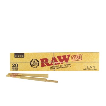 RAW CONES 20/PCK LEAN 110MM 4.3 INCHES