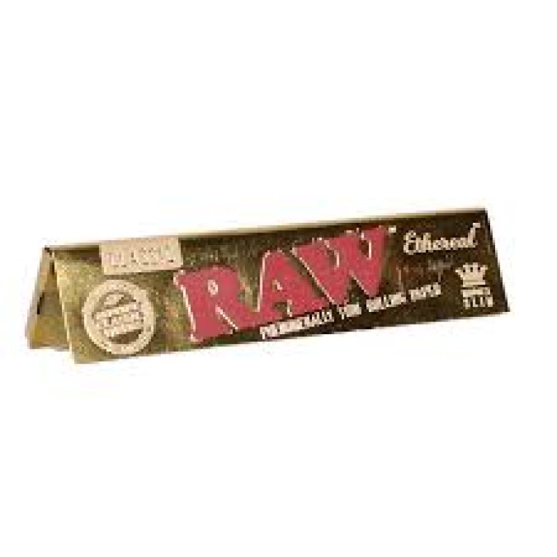 RAW ETHEREAL 32/50 PK GOLD KING SLIM RAW ETHEREAL 32/50 PK GOLD KING SLIM