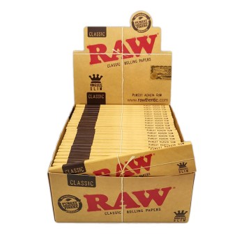 RAW PAPER KING CLASSIC SIZE 50/BOX 32 / PK CT
