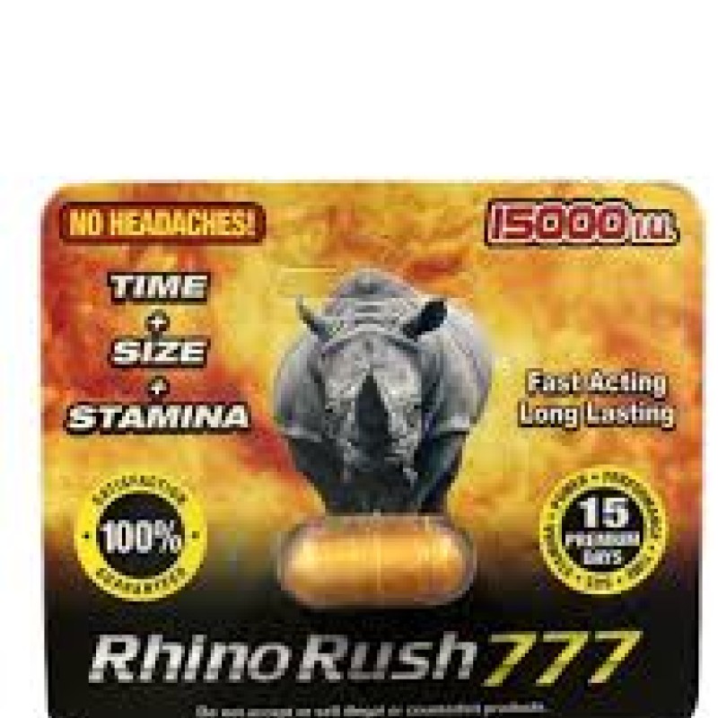 RHINO RUSH 777 15000 IU RHINO RUSH 777 15000 IU