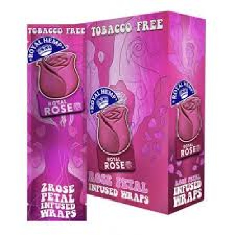 ROYAL BLUNTS INFUSED WRAPS ROYAL ROSE ROYAL BLUNTS INFUSED WRAPS ROYAL ROSE