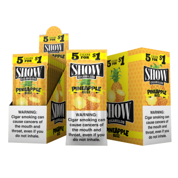 SHOW CIGARILLOS 5 FOR 1 PINEAPPLE BUZZ