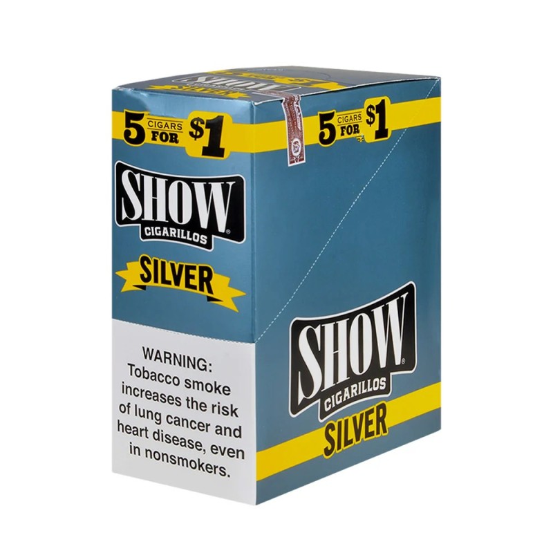 SHOW CIGARILLOS 5 FOR 1 SILVER