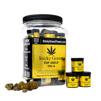 STICKY GREEN 1GM RED THC-P 1 GM 20CT