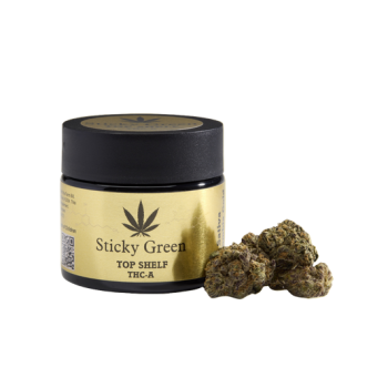 STICKY GREEN 2PK THC-A 3GM HASH HOLES INDICA