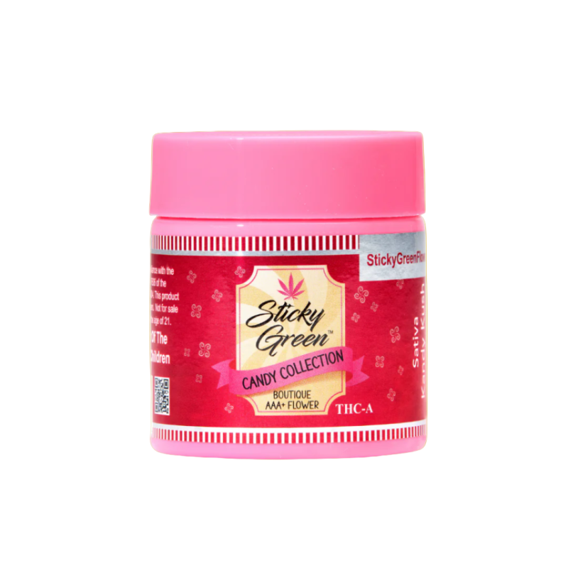 STICKY GREEN CANDY COLLECTION KANDY KUSH AAA SATIVA 2.5GM 2PK 10 STICKY GREEN CANDY COLLECTION KANDY KUSH AAA SATIVA 2.5GM 2PK 10