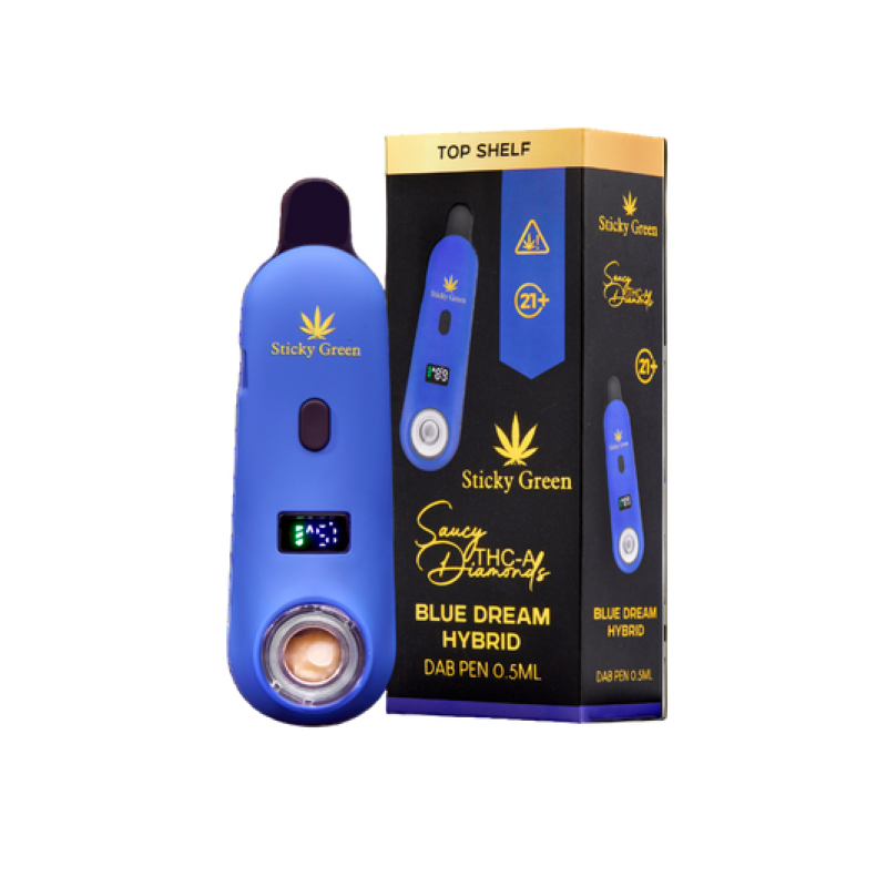 STICKY GREEN DAB PEN 0.5ML HYBRID SUPER RUNTZ STICKY GREEN DAB PEN 0.5ML HYBRID SUPER RUNTZ