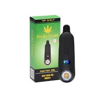 STICKY GREEN DAB PEN 0.5ML INDICA GAS FACE OG