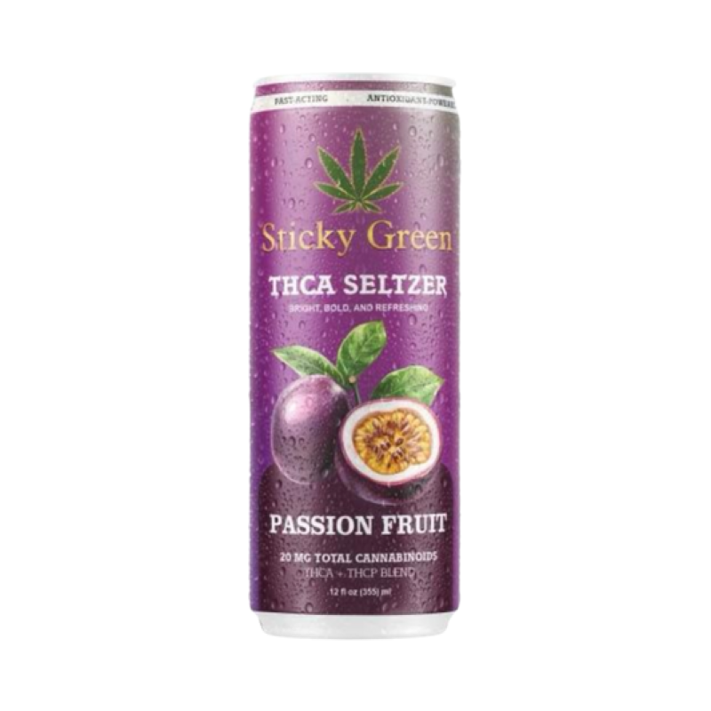 STICKY GREEN THCA SELTZER STICKY GREEN THCA SELTZER
