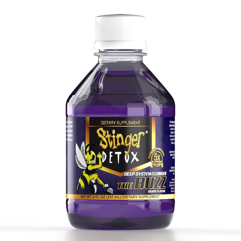 STINGER DETOX THE BUZZ 5X GRAPE CLEANSER STINGER DETOX THE BUZZ 5X GRAPE CLEANSER