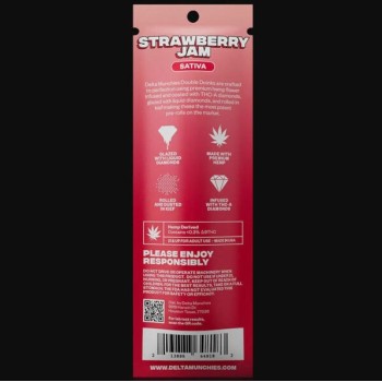 MUNCHIES DOUBLE DOINKS THCA 5PK/2 1.5GM STRAWBERRY JAM MUNCHIES DOUBLE DOINKS THCA 5PK/2 1.5GM STRAWBERRY JAM