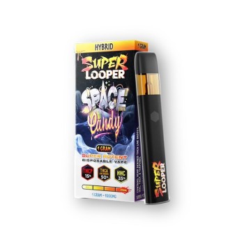 SUPER LOOPER LIVE BADDER THCP THCA HHC 1GM HYBRID DISPOSABLE VAPE