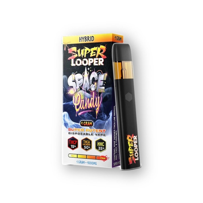 SUPER LOOPER LIVE BADDER THCP THCA HHC 1GM HYBRID DISPOSABLE VAPE SUPER LOOPER LIVE BADDER THCP THCA HHC 1GM HYBRID DISPOSABLE VAPE
