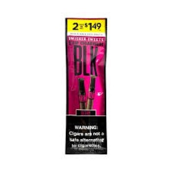 SWISHER PIPE TIP CIGARILLOS BLK BERRY 15/2 2/1.49