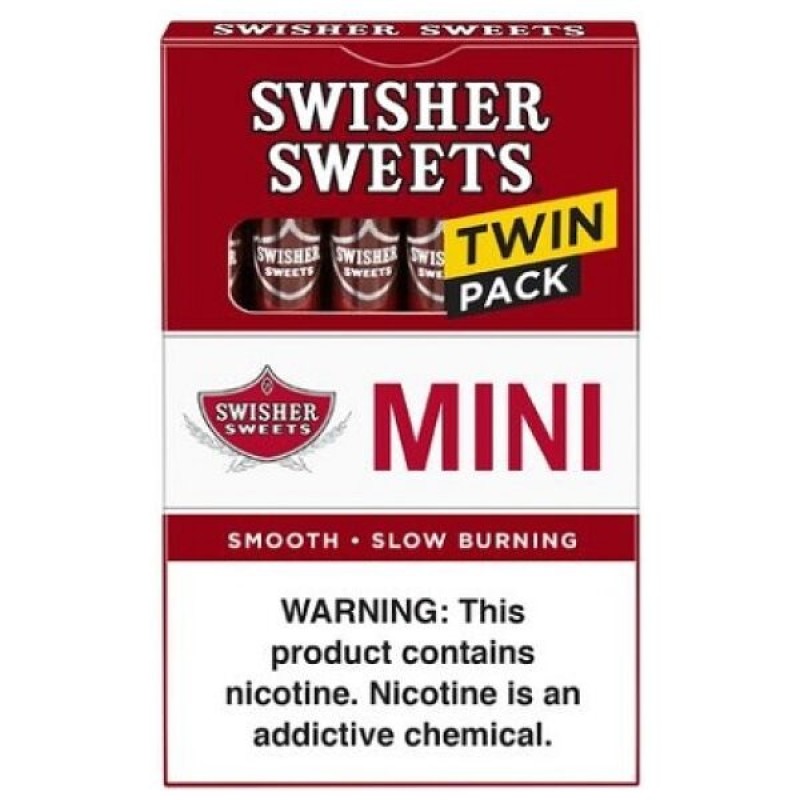 SWISHER 3 MINI CIGARILLOS TWIN PACK 10PK SWISHER 3 MINI CIGARILLOS TWIN PACK 10PK