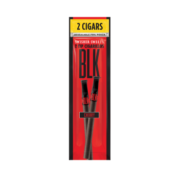 SWISHER PIPE TIP CIGARILLOS BLK CHERRY  15/2
