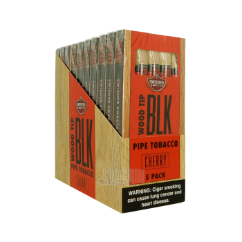 SWISHER SWEETS BLACKSTONE (10/5)X2 PACKS TIP CIGARILLO CHERRY