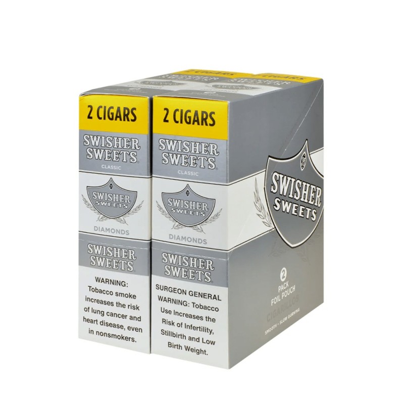 SWISHER SWEETS CLASSIC CIGARILLOS 15/2 DIAMOND 2 FOR 1.39 SWISHER SWEETS CLASSIC CIGARILLOS 15/2 DIAMOND 2 FOR 1.39