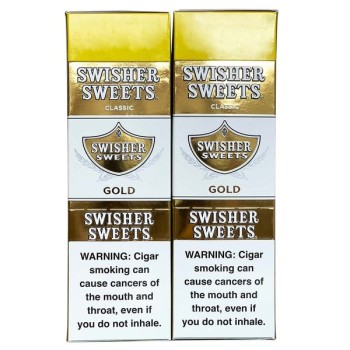 SWISHER SWEETS CLASSIC CIGARILLOS 15/2 GOLD