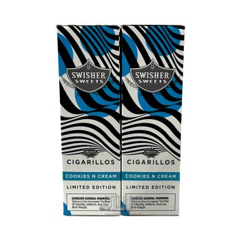 SWISHER SWEETS CLASSIC CIGARILLOS (15/2)X2 COOKIES CREAM