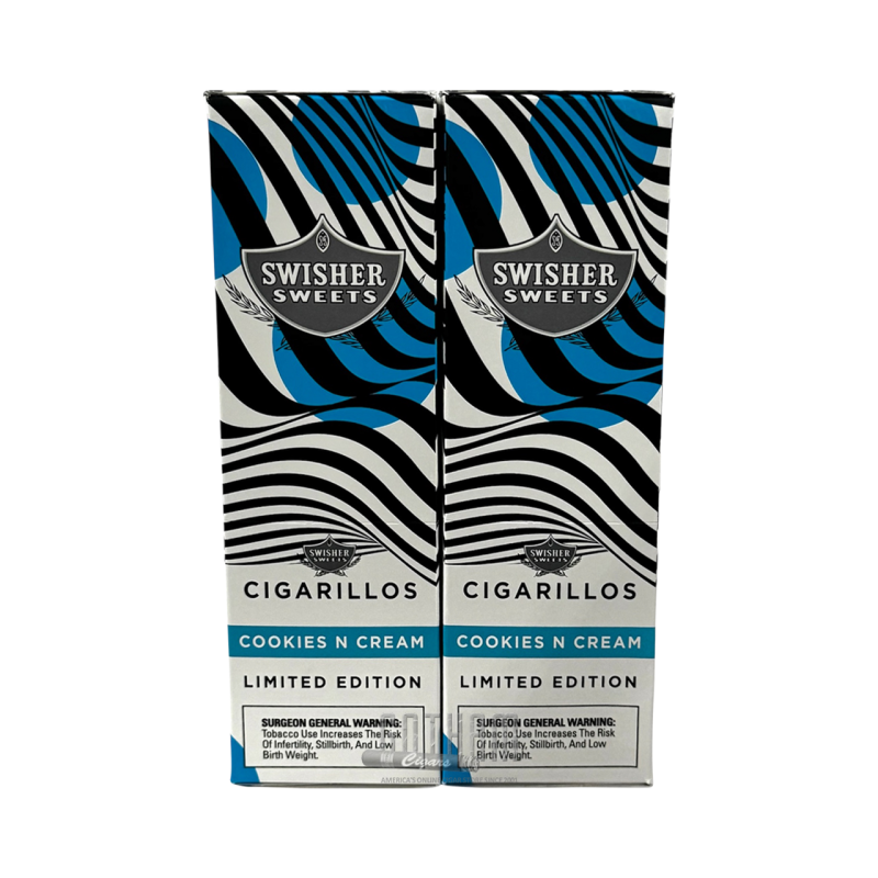 SWISHER SWEETS CLASSIC CIGARILLOS (15/2)X2 COOKIES CREAM SWISHER SWEETS CLASSIC CIGARILLOS (15/2)X2 COOKIES CREAM
